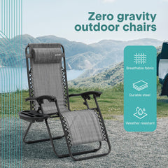 SereneLife folded chairs compact for easy transport and storage