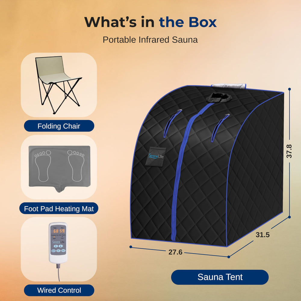SereneLife placed in a living room showing compact footprint and easy room integration