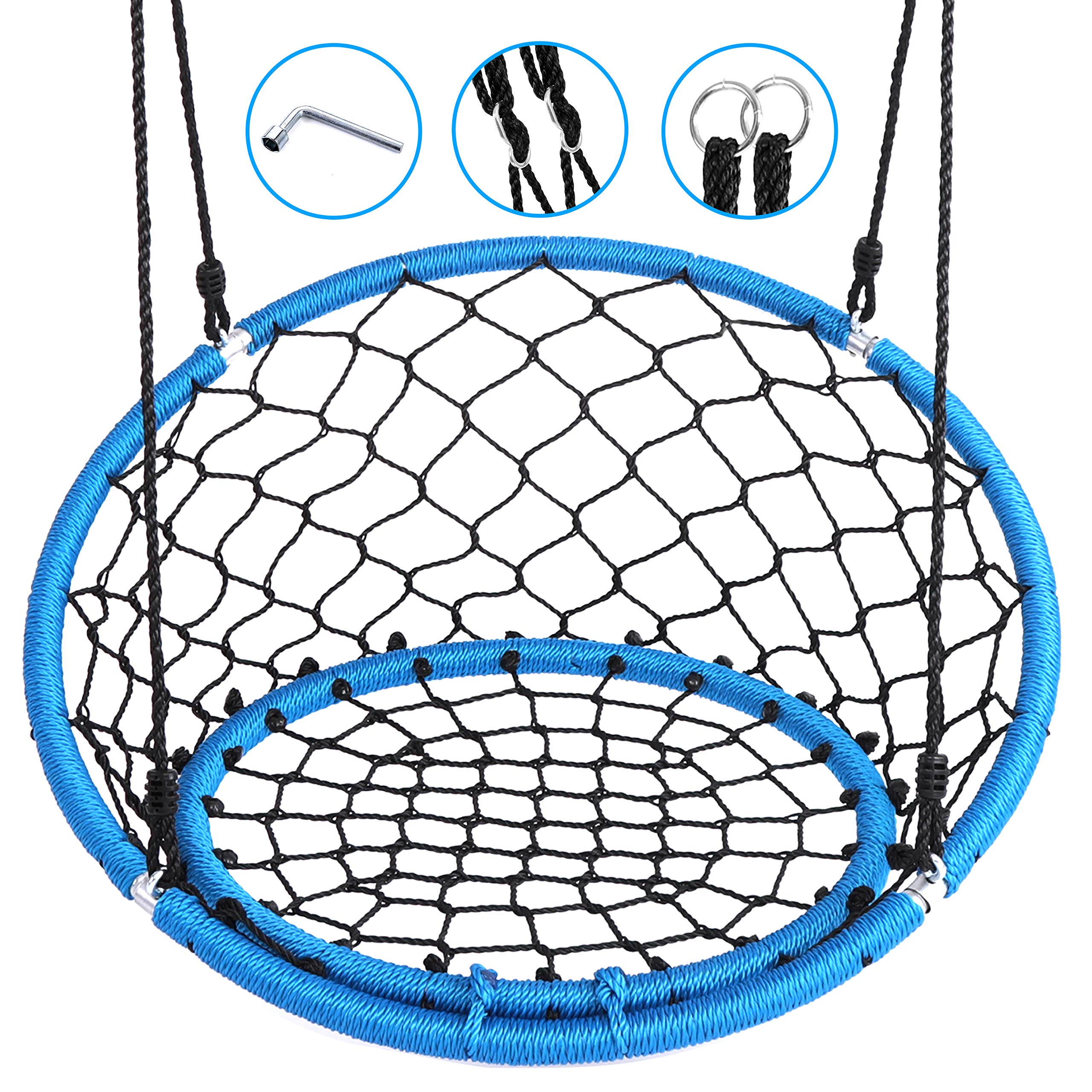 SereneLife material close-up showing UV and water resistance for all-season use