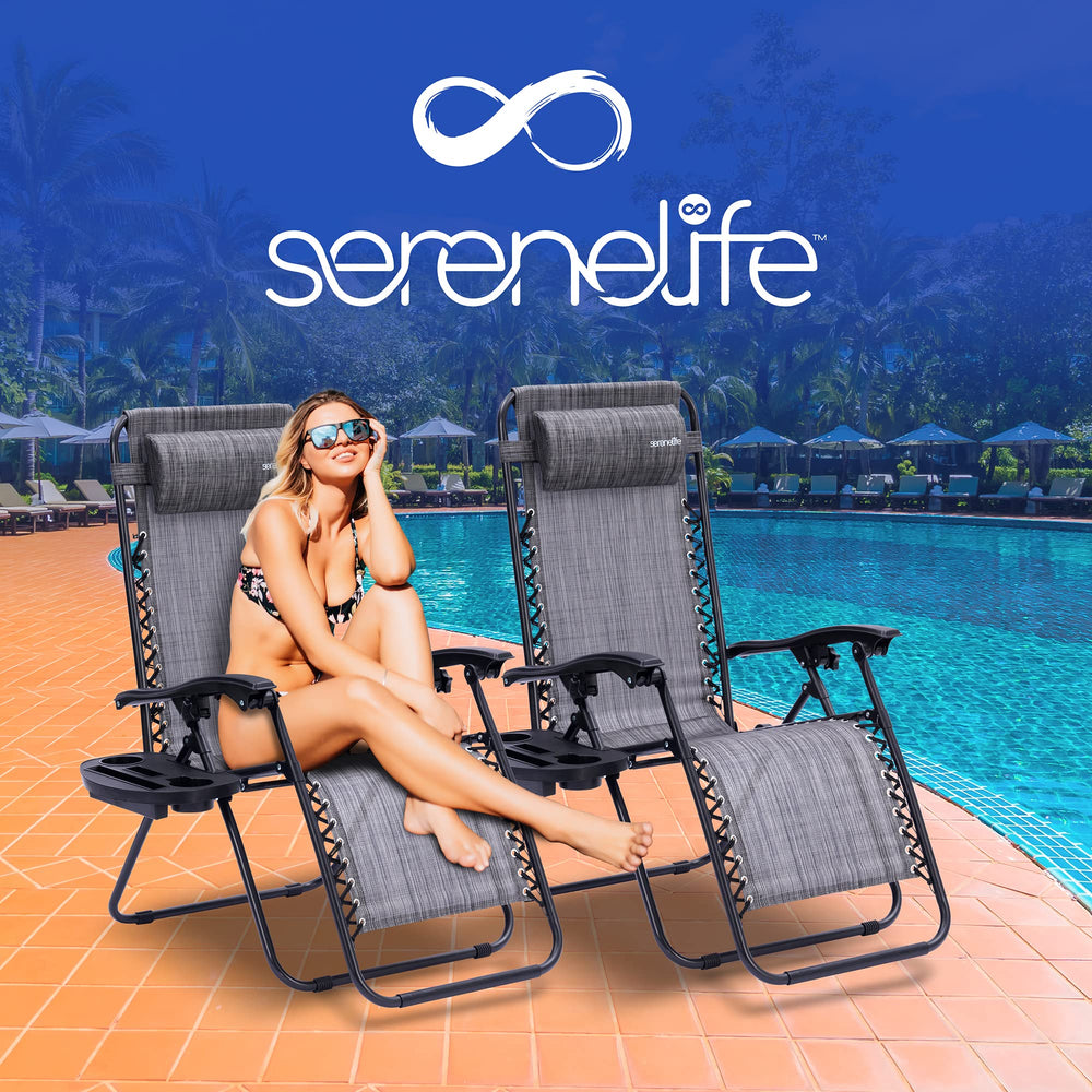 SereneLife frame and label indicating sturdy steel build and 250 lb capacity