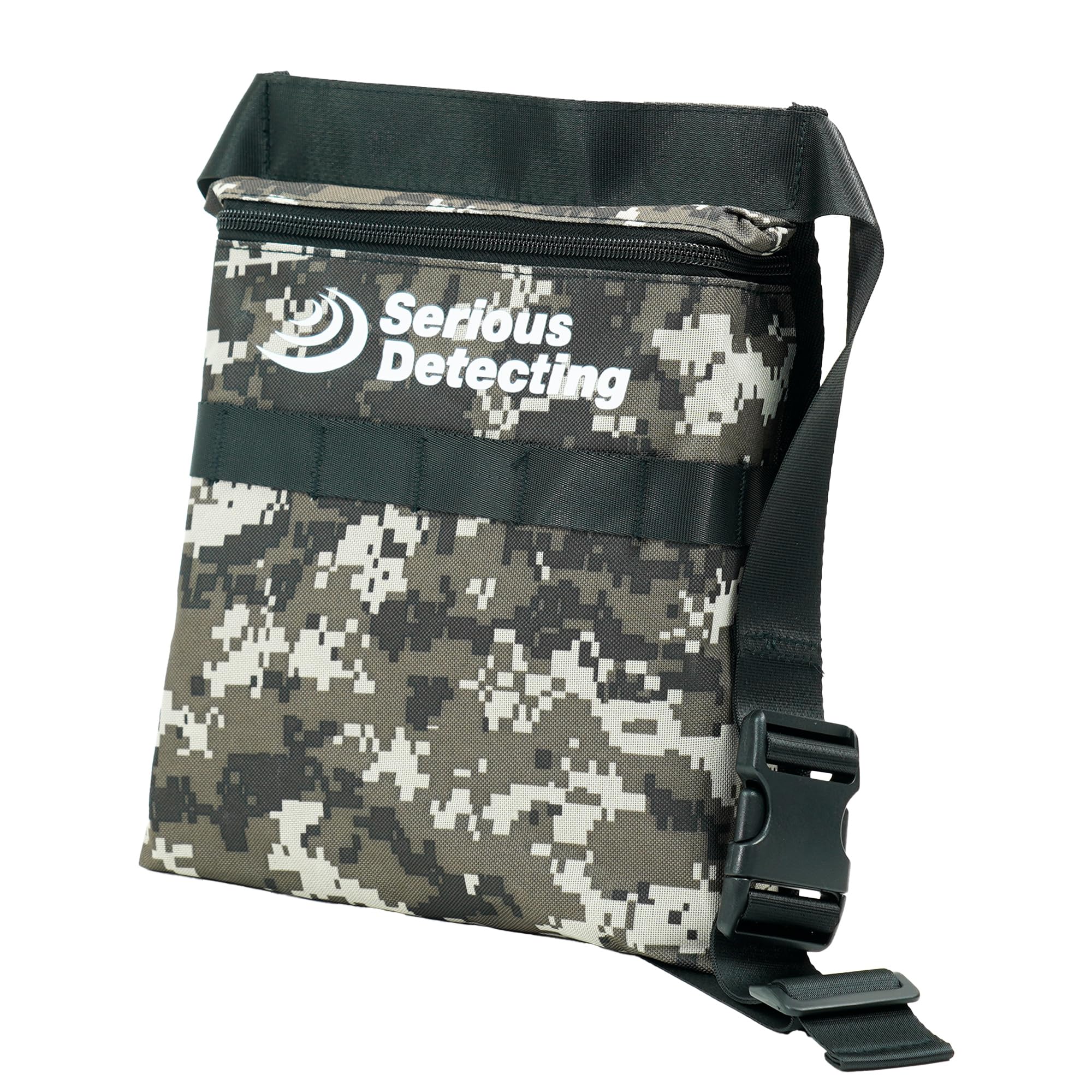 Serious Detecting exterior pocket holding batteries and tools for quick access
