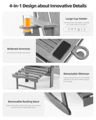 Serique folded flat for compact storage demonstrating portability benefit