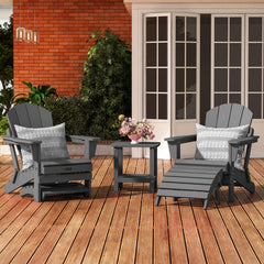 SERWALL folded flat ottoman demonstrating compact storage and easy transport benefit