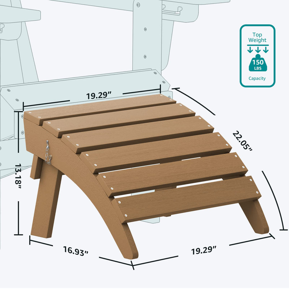 SERWALL ottoman leg pin detail illustrating reinforced pins for stability