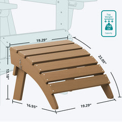 SERWALL ottoman leg pin detail illustrating reinforced pins for stability