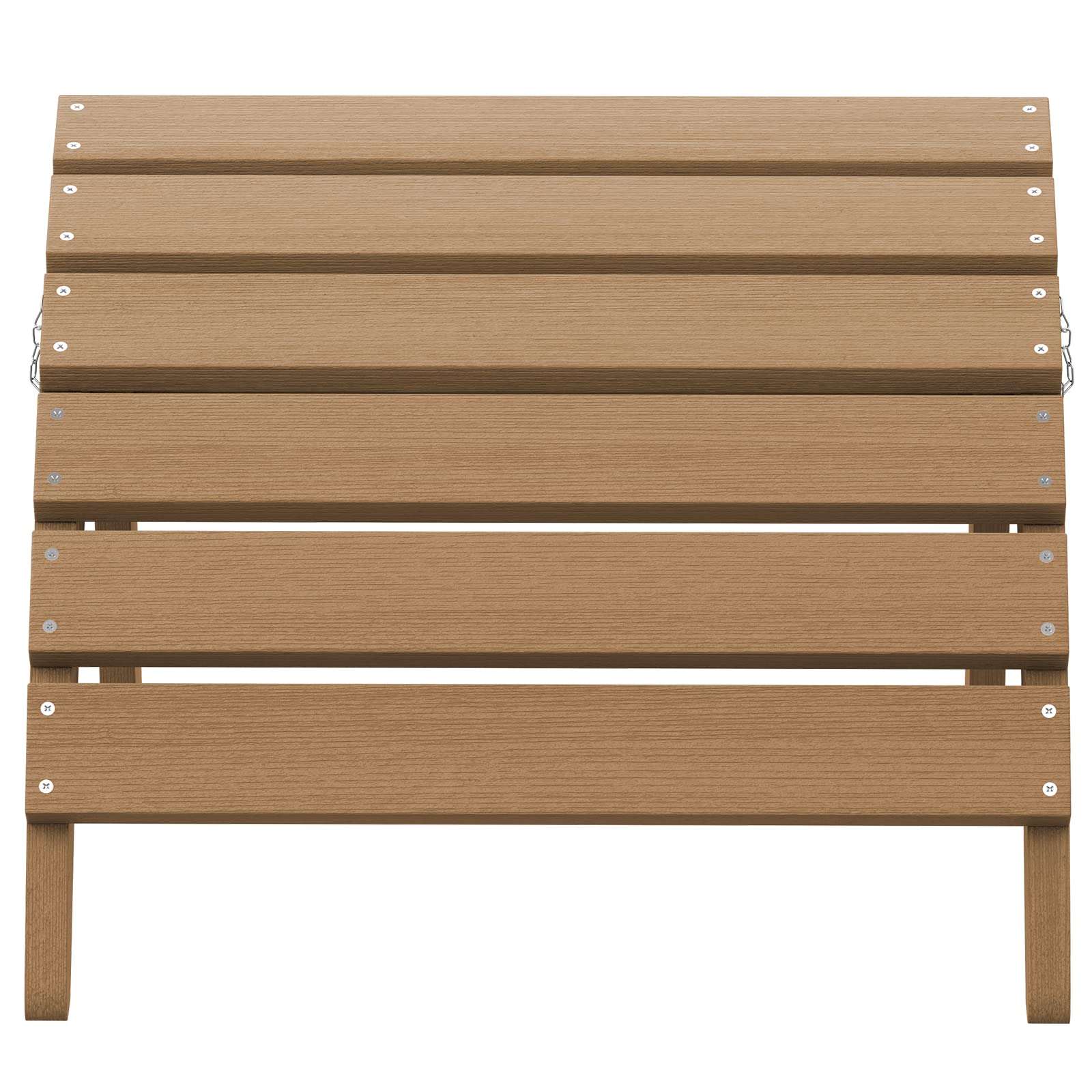 SERWALL ottoman outdoors resisting sun and rain to show weatherproof advantage