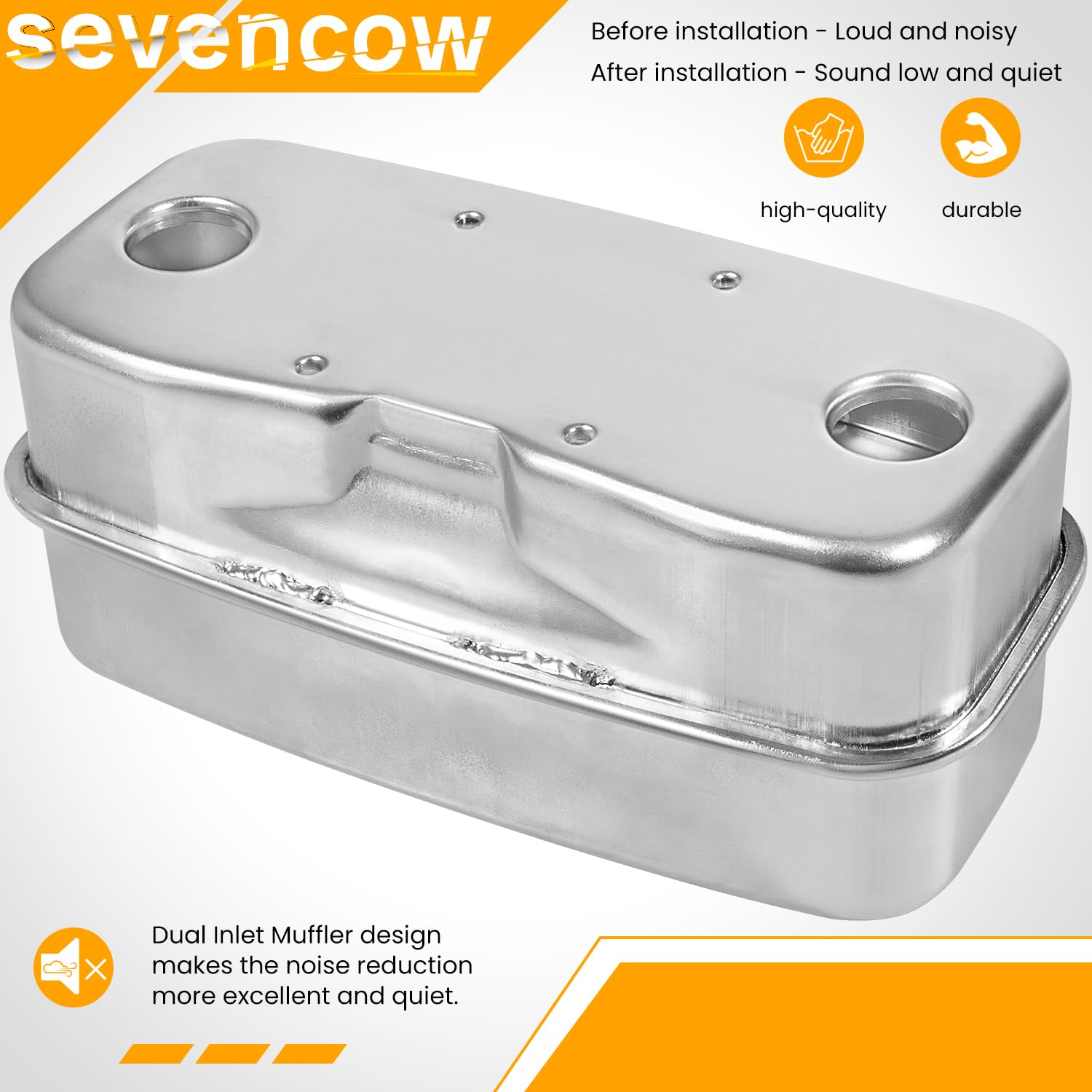 sevencow heat deflector detail protecting chassis and reducing heat