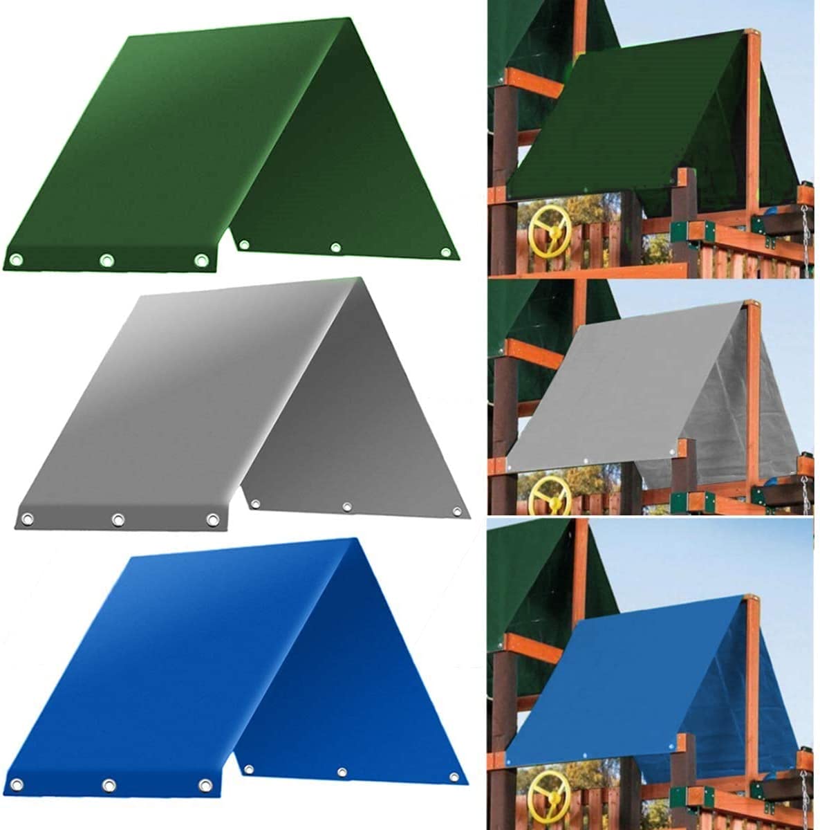 SEVENMORE true green color in sunlight for fade-resistant appearance