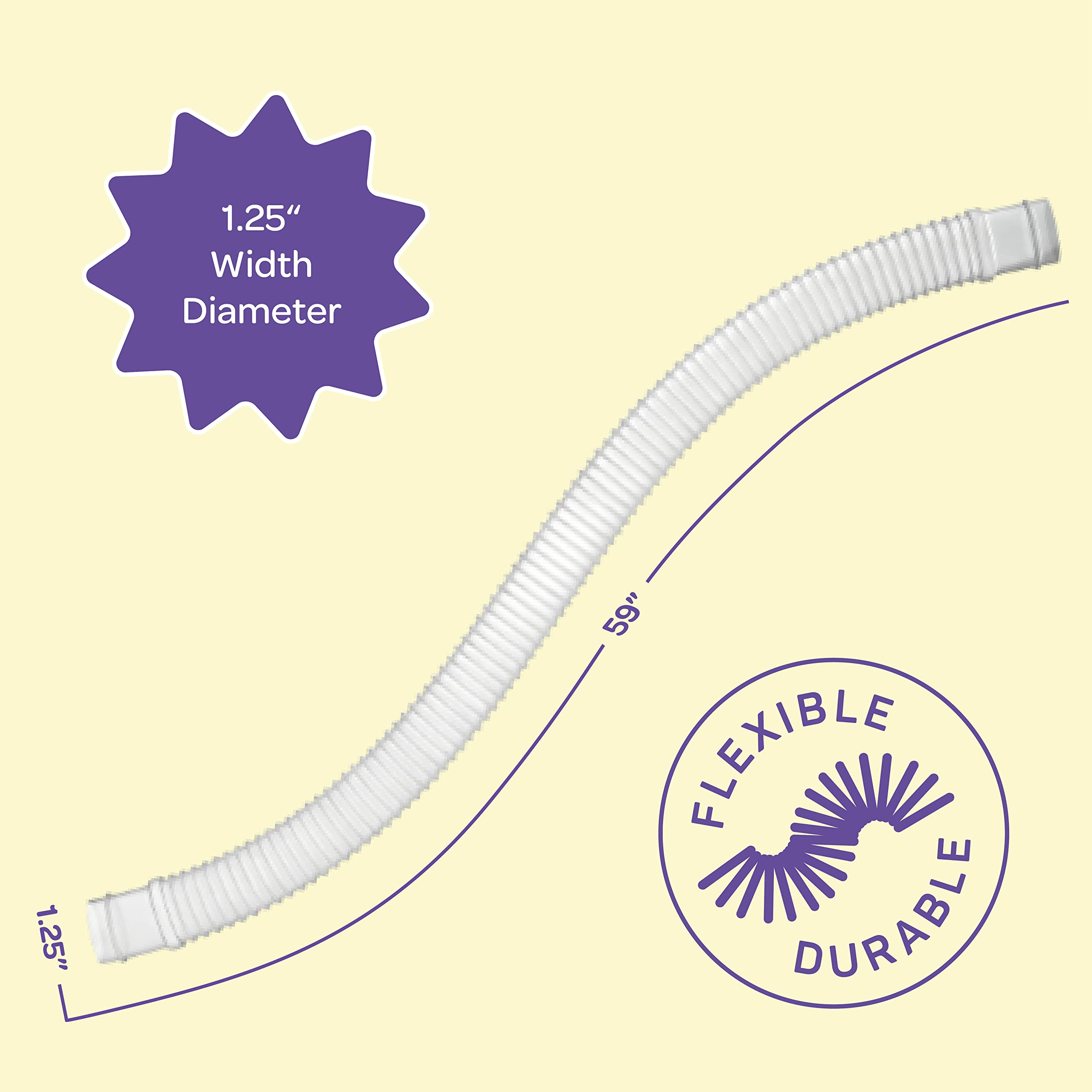 SEWANTA hose length and diameter beside ruler for accurate fit and sizing