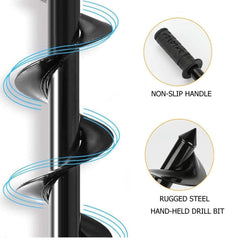 Sewiden handle and rotation mechanism emphasizing comfortable grip and control