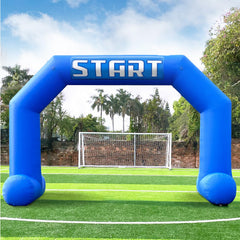 sewinfla arch front view showing full blue gateway and visibility benefit