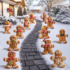sewrung gingerbread front view showing cheerful designs and curb appeal