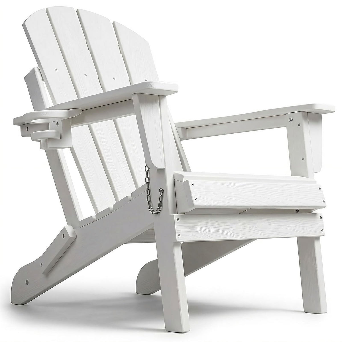 SFYLODS Adirondack chair front view showing sturdy frame and inviting seat benefit durable outdoor seating