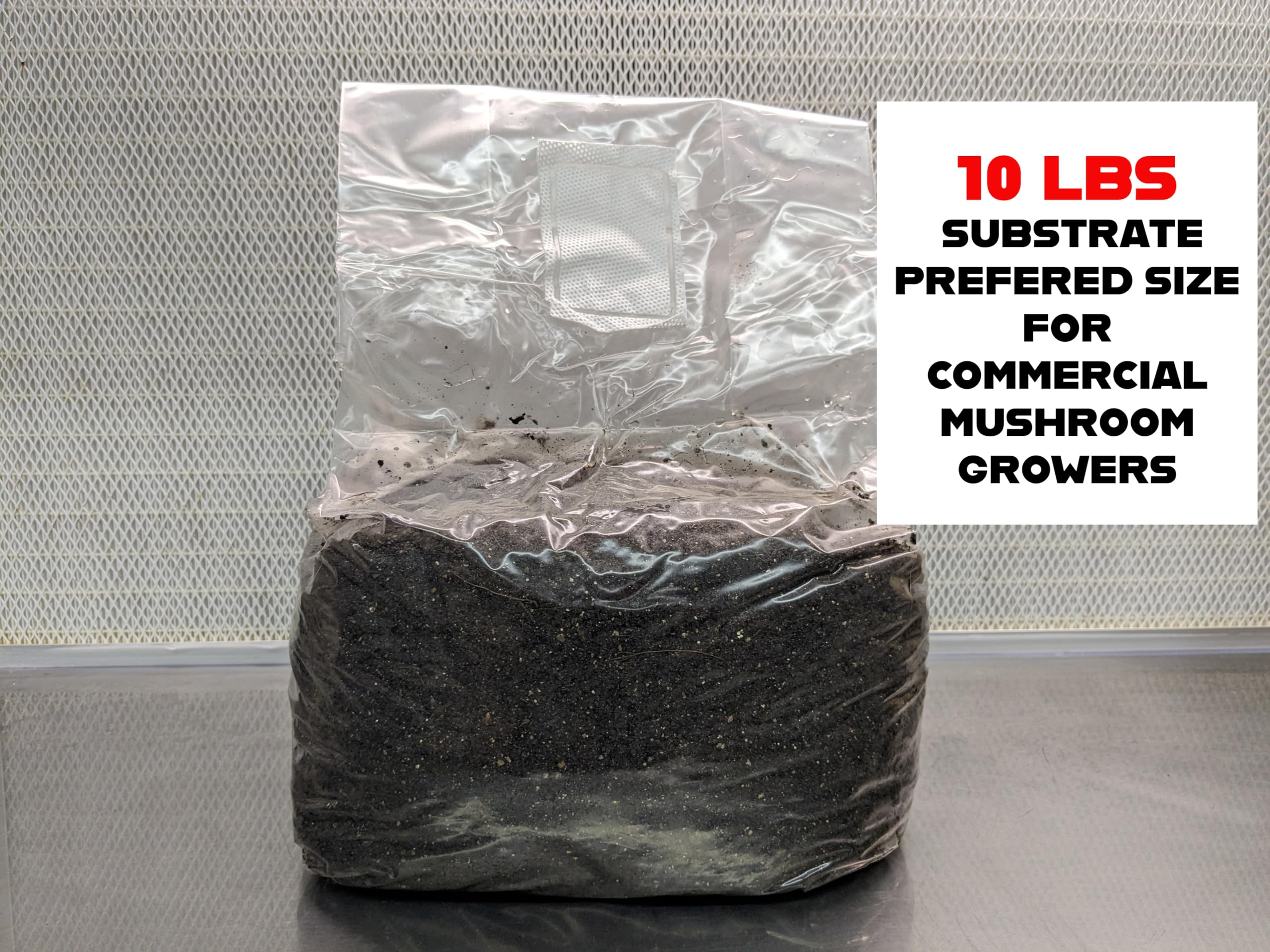 SGM LABS close-up of coco coir and cow manure texture, nutrient-rich substrate