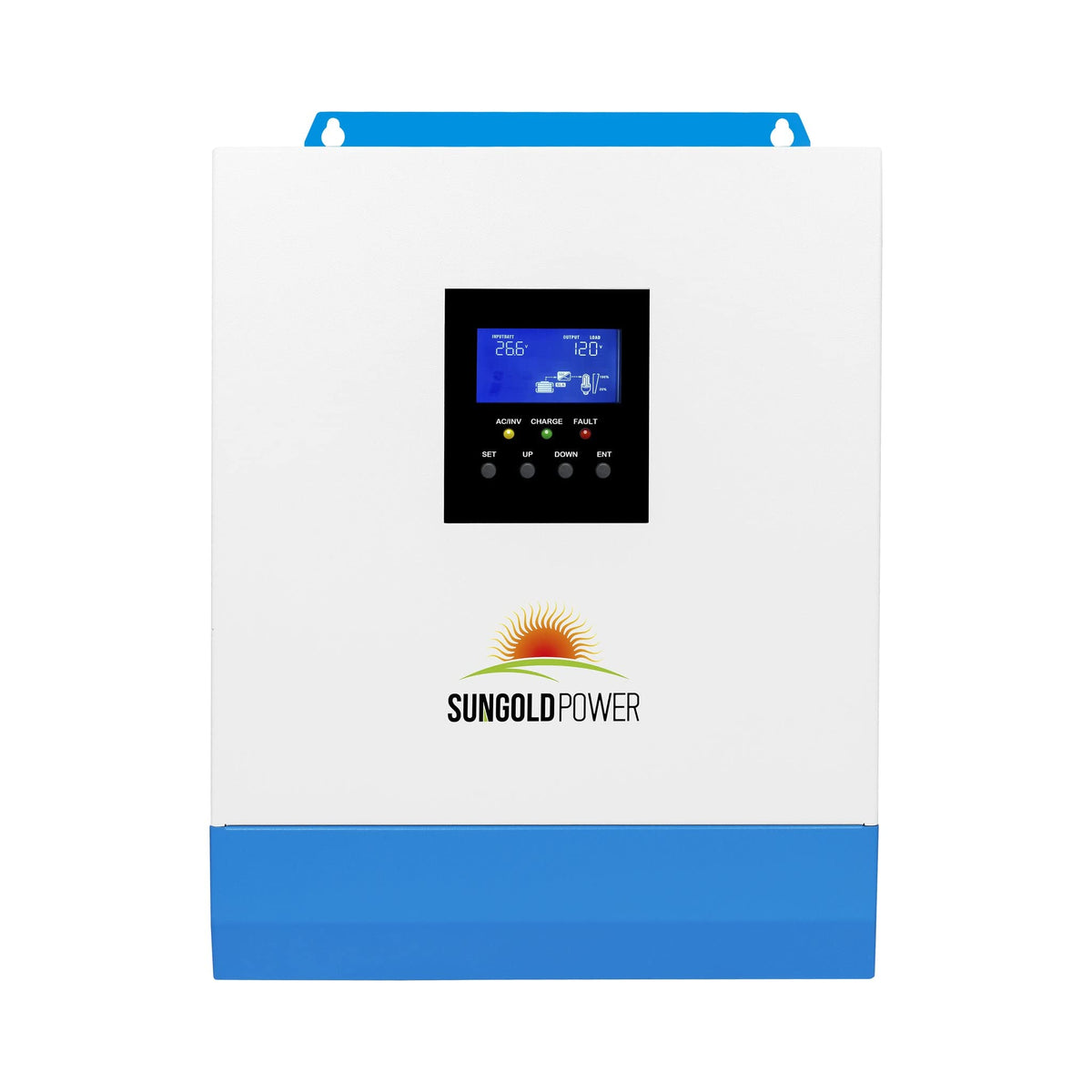 SGPWOSAY front panel view showing controls and labels for clear operation