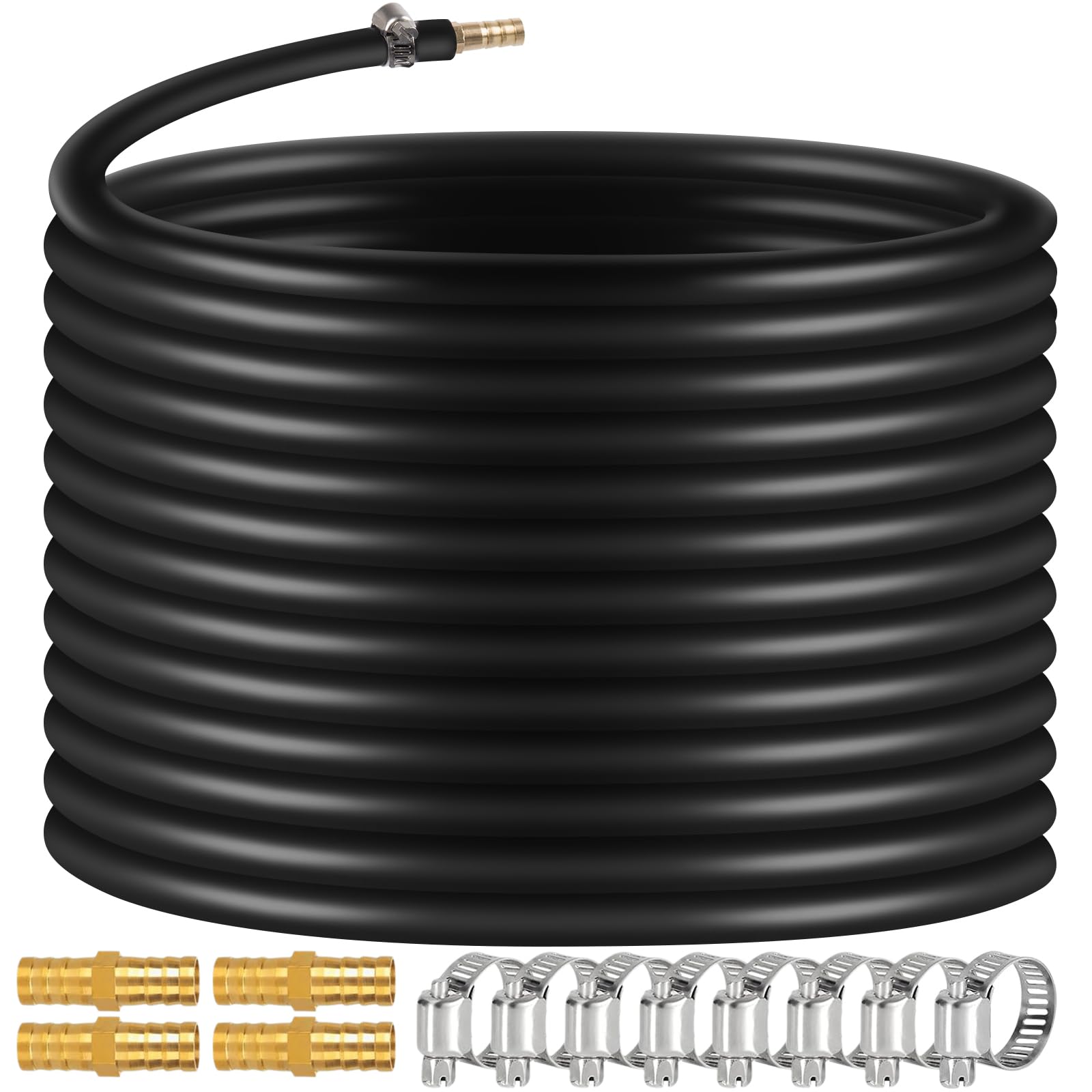SGZFTAO front packaging showing 100ft hose and kit improving installation ease