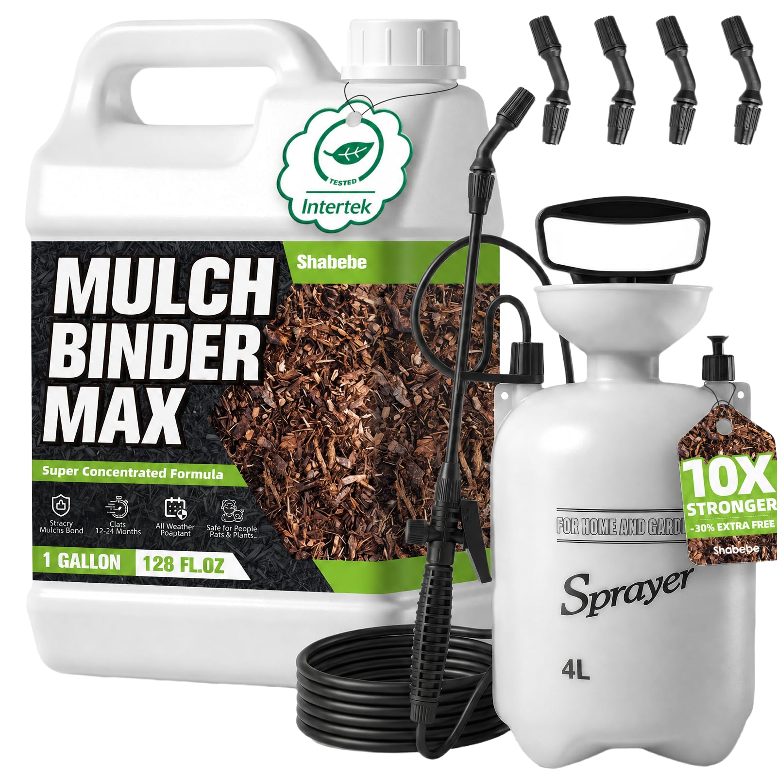Shabebe front view of bottle and sprayer showing ready-to-use bundle benefit