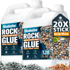 Shabebe 2-gallon container front label showing product name and size for quick identification