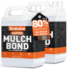 Shabebe front label on 2 gallon container showing product name and benefits