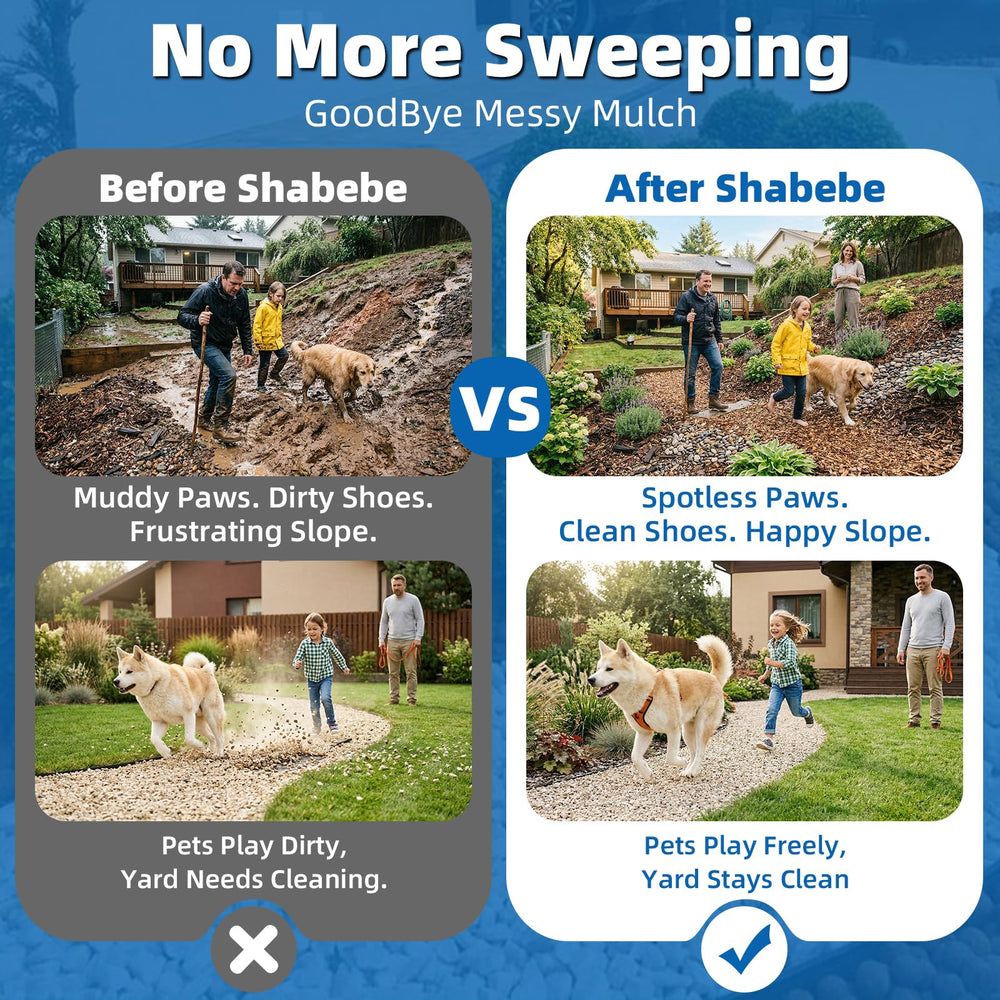 Shabebe being sprayed with garden sprayer to demonstrate DIY application benefit