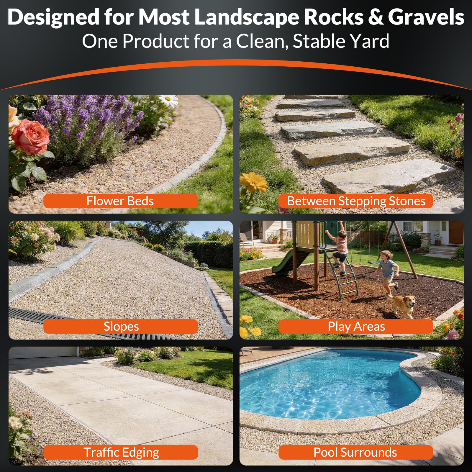 Shabebe with assorted compatible stones showing versatility and design flexibility