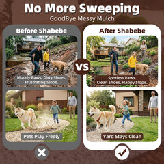 Shabebe wand and four clog-resistant nozzles for consistent spray coverage benefit