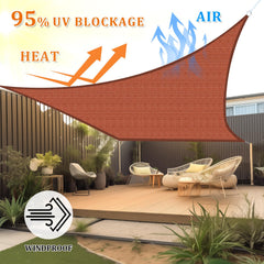 Shade&Beyond primer plano de la textura HDPE que asegura ventilación y durabilidad