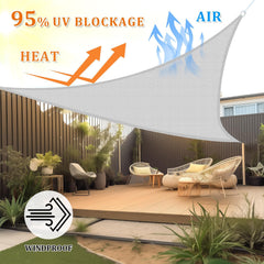 Shade&Beyond close-up of HDPE weave texture highlighting airflow and durability