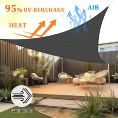 Shade&Beyond fabric texture close-up highlighting breathable HDPE and cooling benefit