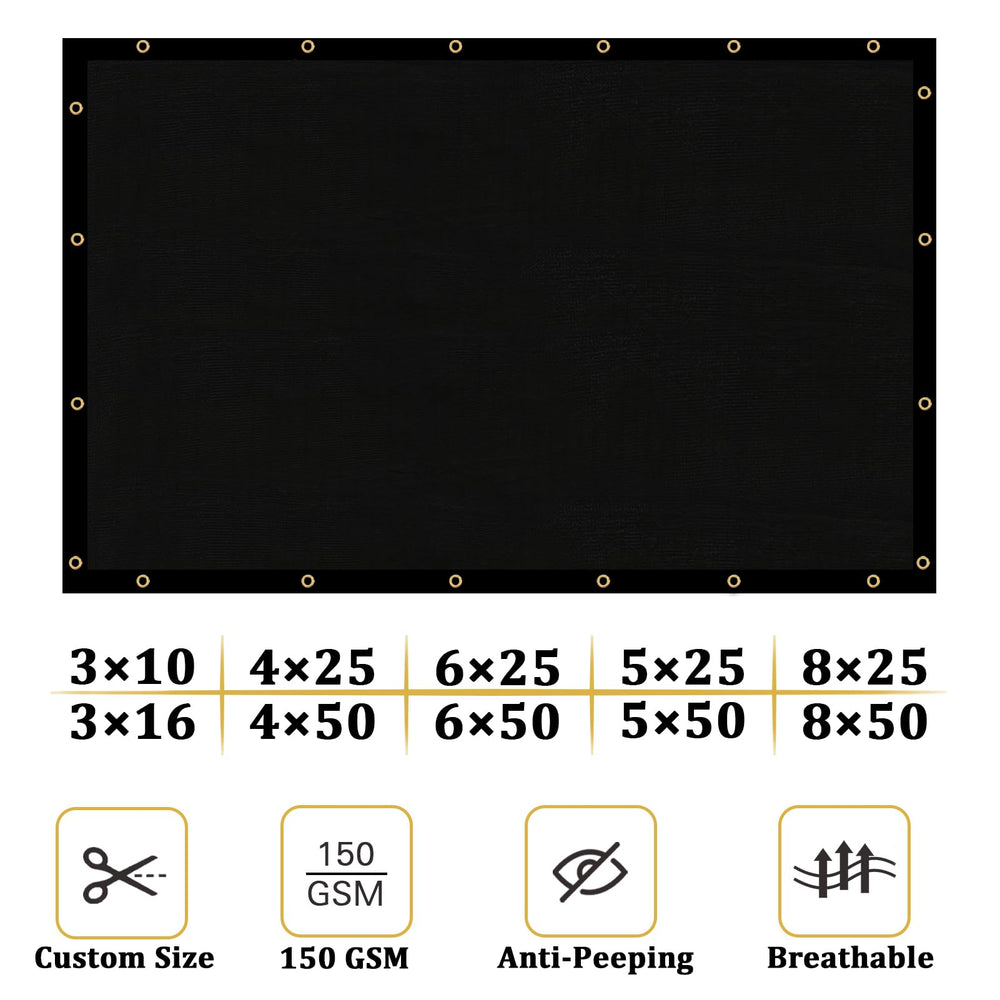 Shade&Beyond brass grommet and double-reinforced edge showing secure attachment benefit