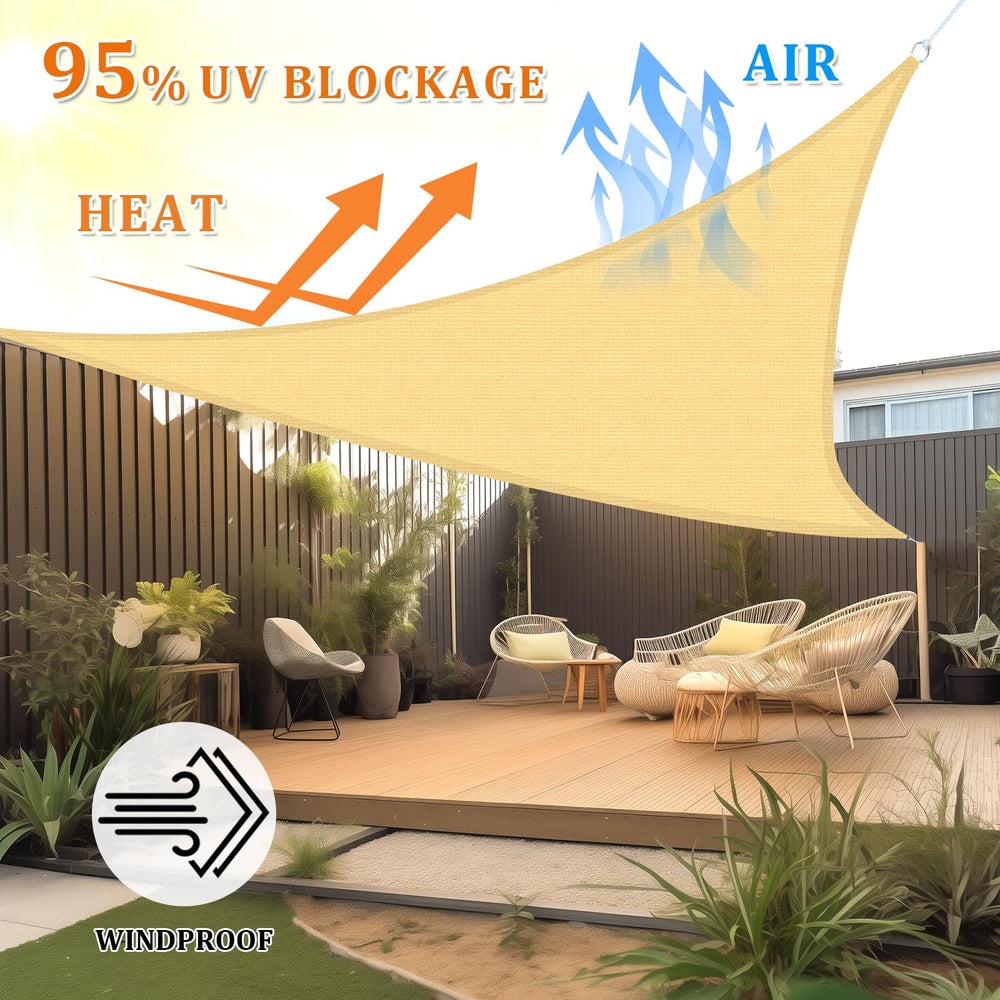 Shade&Beyond primer plano de la textura HDPE que demuestra resistencia y ventilación