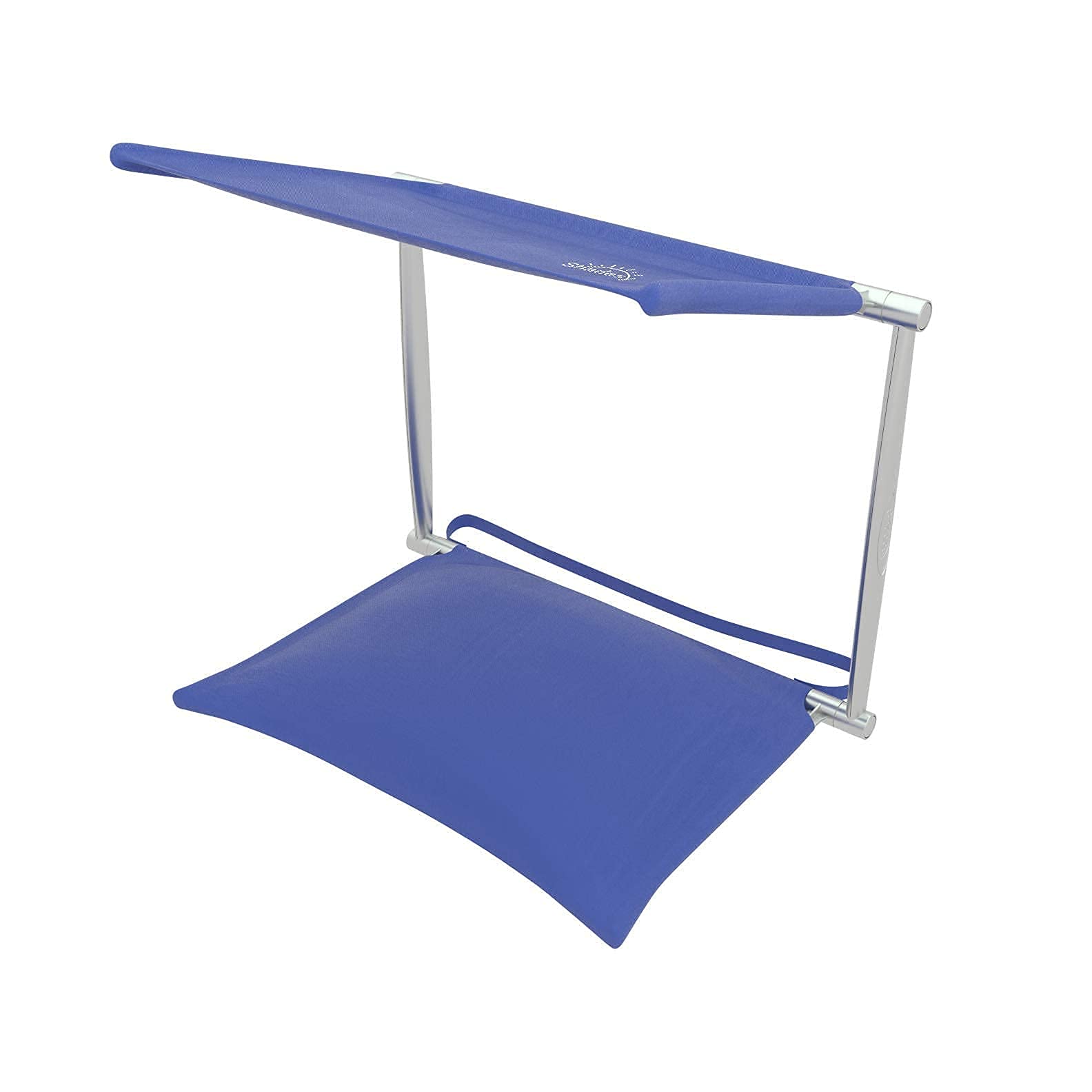 SHADESY side angle attached to lounge chair for stable sun protection