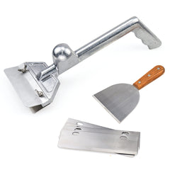SHANGPEIXUAN front view showing the full scraper and benefits for fast cleaning