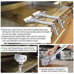 SHANGPEIXUAN handle detail with front knob for secure grip and added pressure control