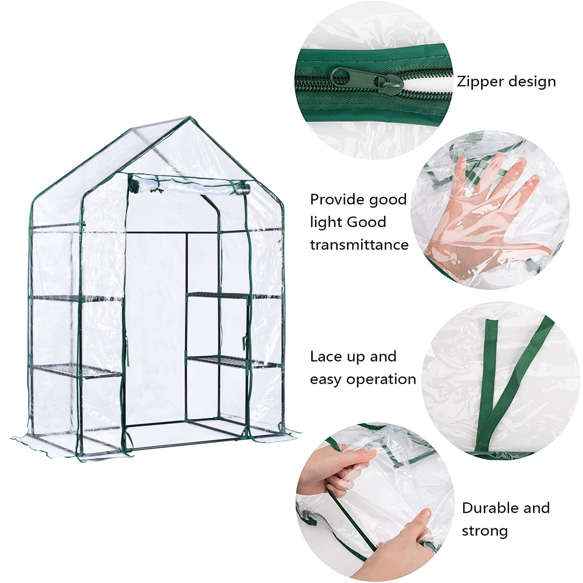 SHANGXING close-up PVC texture highlighting waterproof clarity and durability benefit