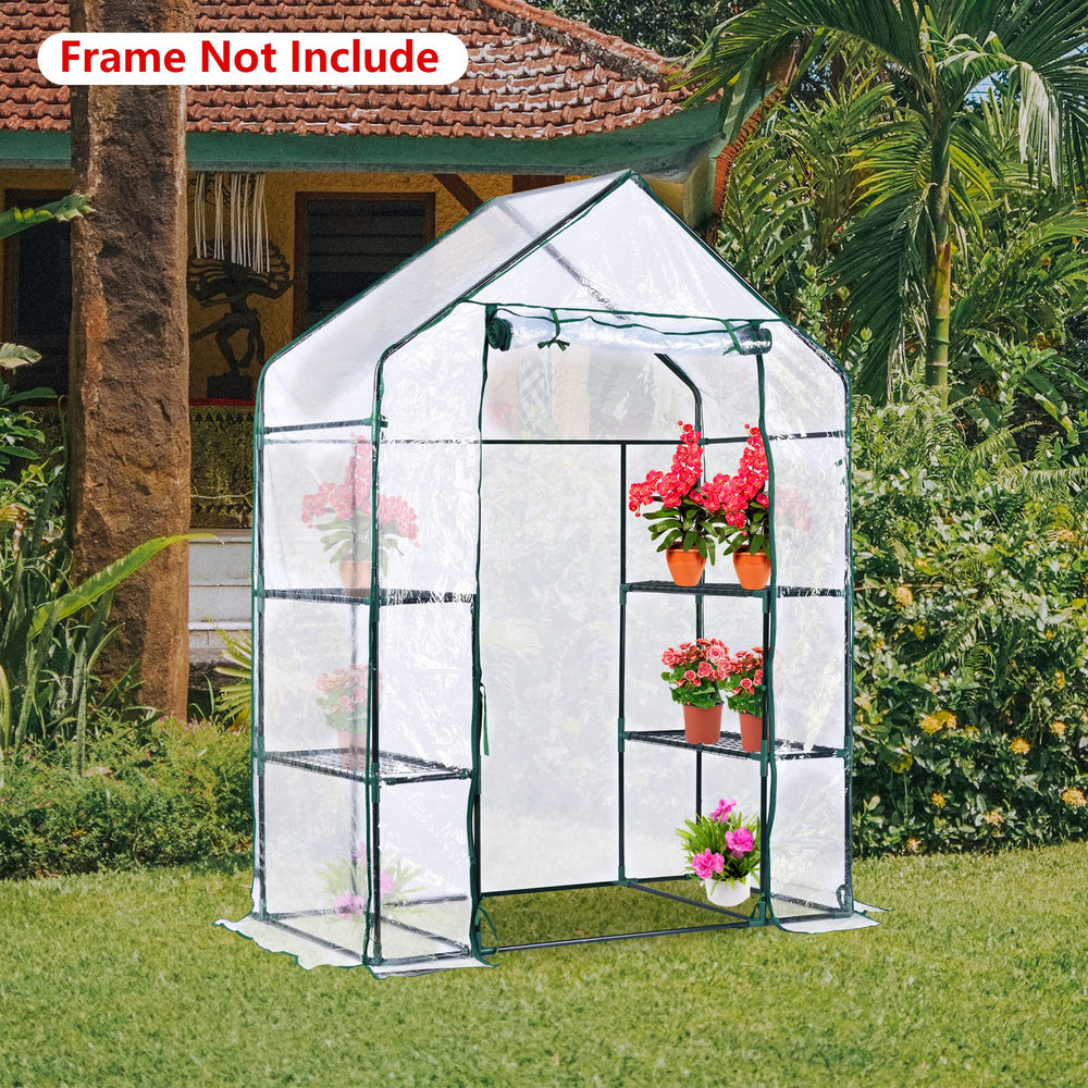 SHANGXING installed in garden demonstrating sheltered plants and sunlight benefit