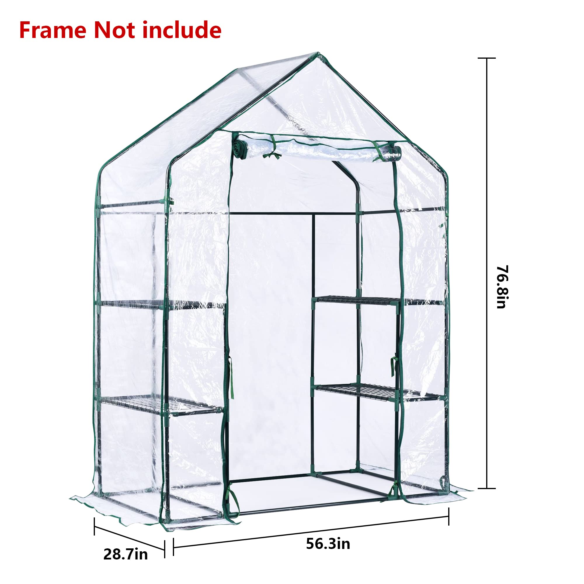 SHANGXING roll-up zipper door open for easy access and quick ventilation benefit