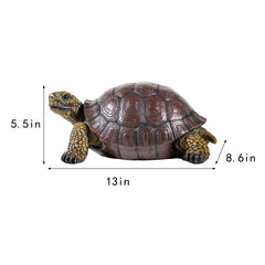 SHAODIE side profile of tortoise showing textured skin and durable finish