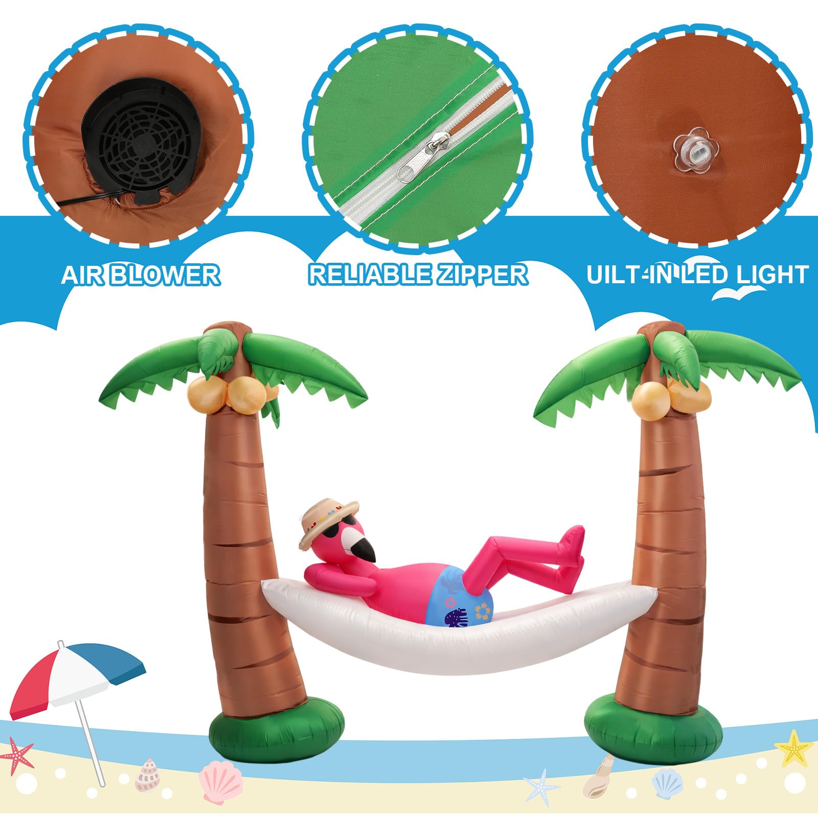 Shappy LED-lit night scene creating festive ambient lighting advantage