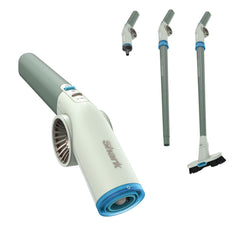 Shark BlastBoss front view showing compact design and quick-access benefits
