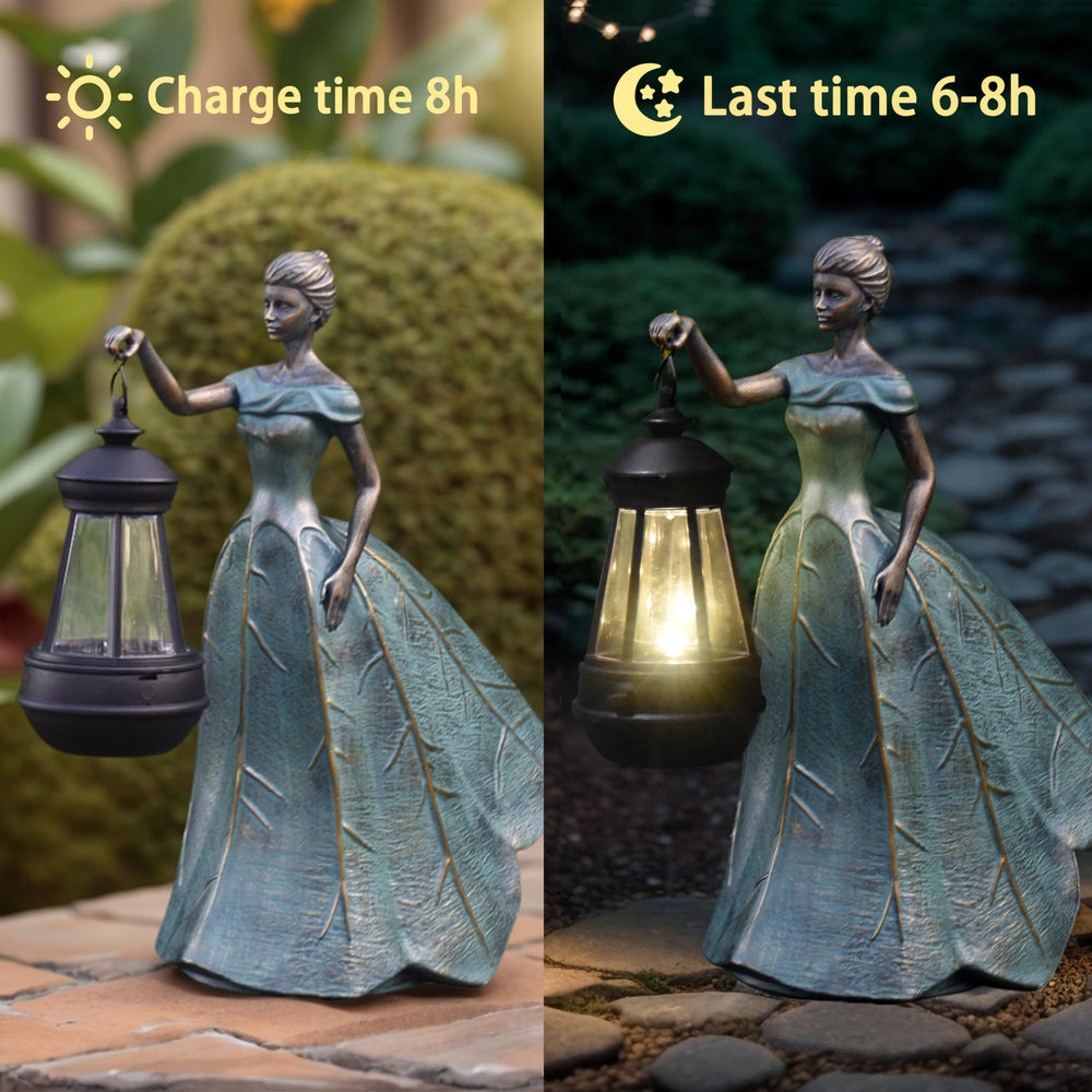 Sheaifun side profile placed in flower bed enhancing landscape features