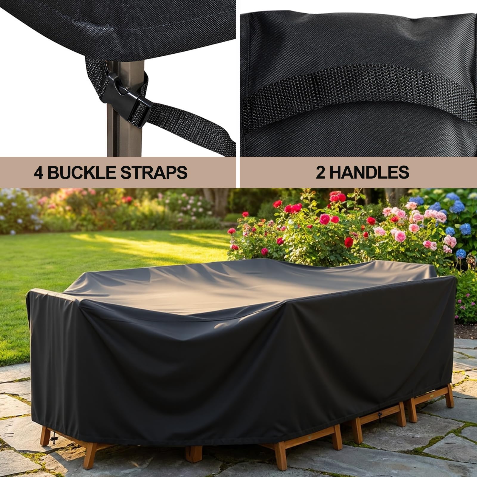 SheeChung built-in handle visible for easy installation and removal benefit