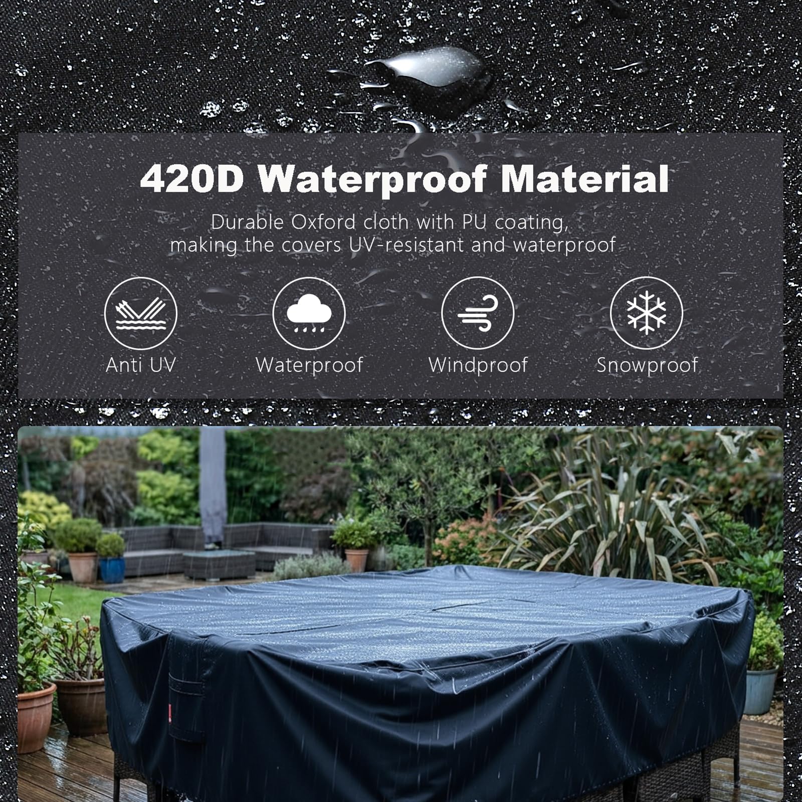 SheeChung vent detail on cover, improves airflow and reduces condensation