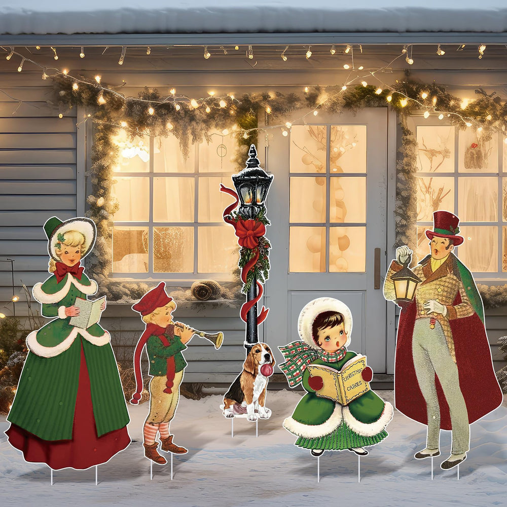 Shellwei yard lifestyle display showing welcoming entrance and festive seasonal charm