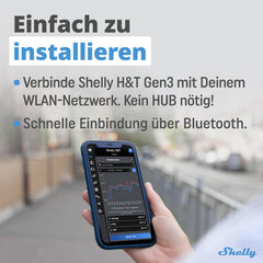 Shelly H&T Gen3 type‑C port detail demonstrating convenient charging and low downtime