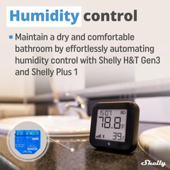Shelly H&T Gen3 USB‑C port detail for easy charging and reliable power option