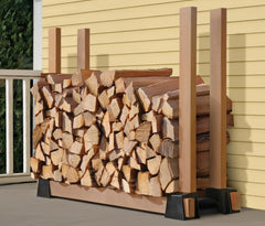 ShelterLogic size comparison with 2x4 boards showing adjustable length and easy customization