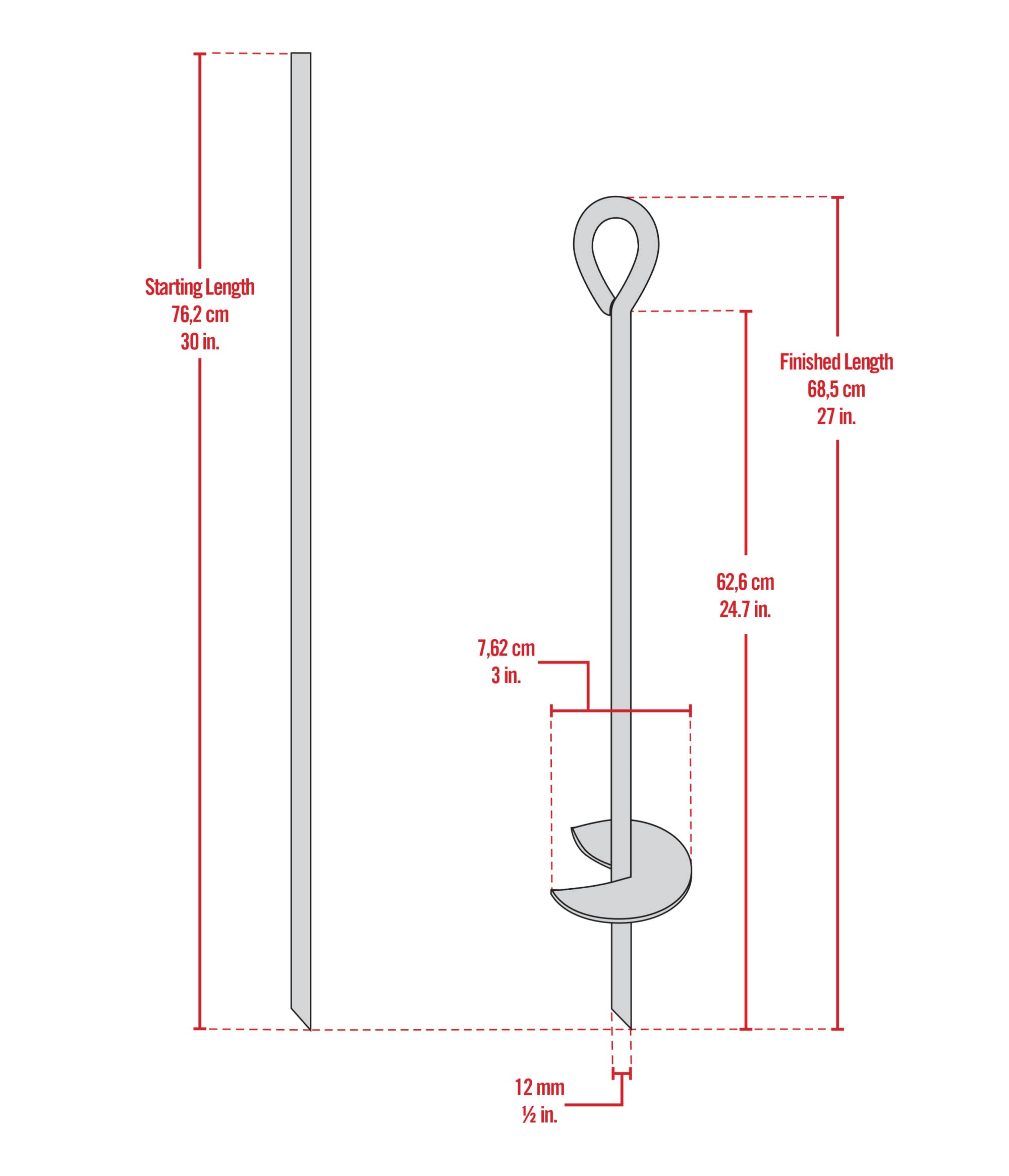 ShelterLogic shelterauger anchors securing an instant garage demonstrating stability
