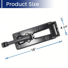 Detailed view of Shengyongh burner end and mounting that ensures secure installation