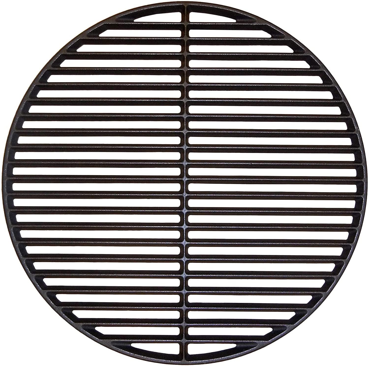 Shengyongh front view of cast iron grate showing sturdy construction and fit benefit